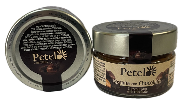 Crema de Castañas de Chocolate Petelo 125grs (Castañas Petelo) | Profesionales