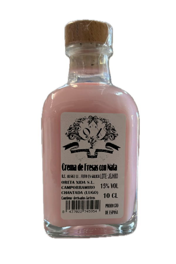 Crema de Fresas con Nata OX 100ml 15` (Oreta Xida) - Ribeira Sacra