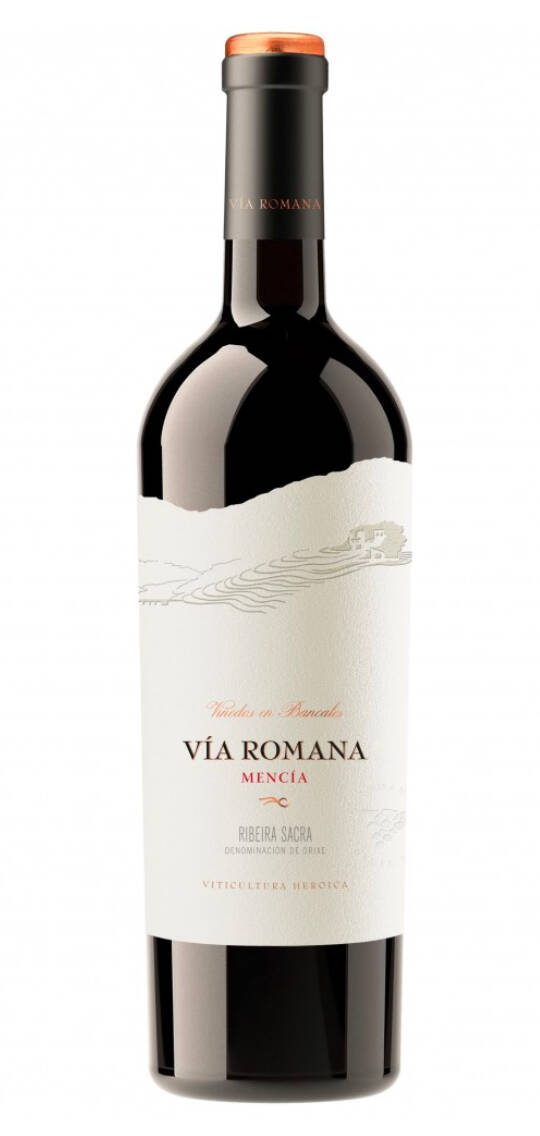 Vino Tinto Via Romana Mencia 1.500ml (Vía Romana (Méndez Rojo - ViniGalicia Familia Bodeguera)) - Ribeira Sacra