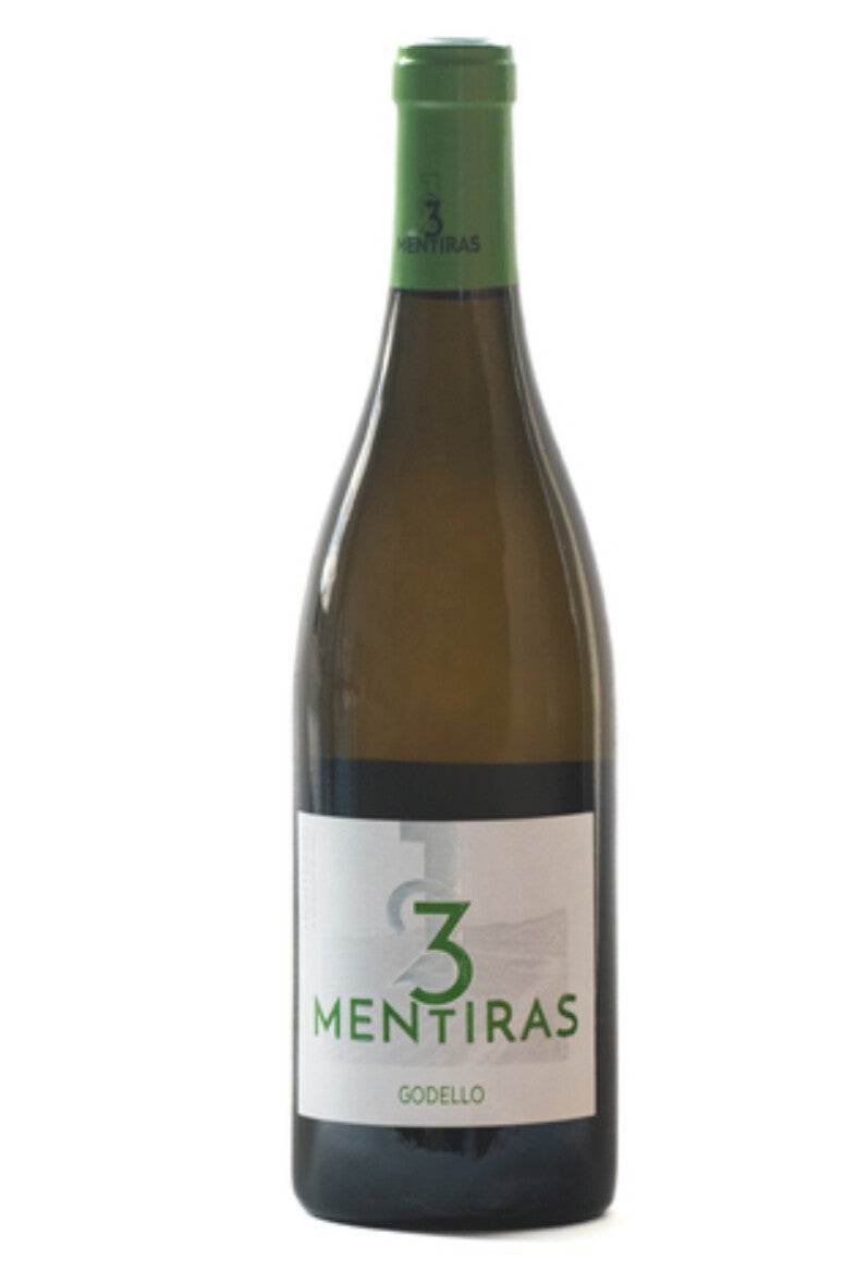 Vino Blanco 3 Mentiras Godello - Treixadura 750ml (Terra de Godello) - Monterrei