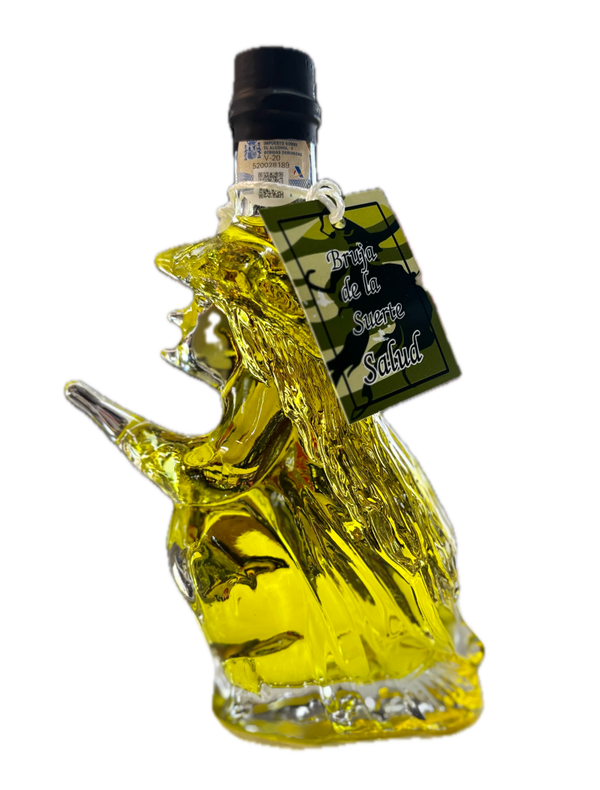Licor de Hierbas "Botella Bruja" Meigas Fora 30º 200ml (Destilados Artesanos de Galicia)
