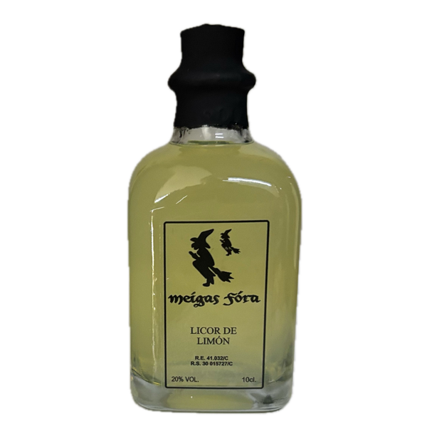 Licor de Limon Meigas Fora 100ml 20º (Destilados Artesanos de Galicia)