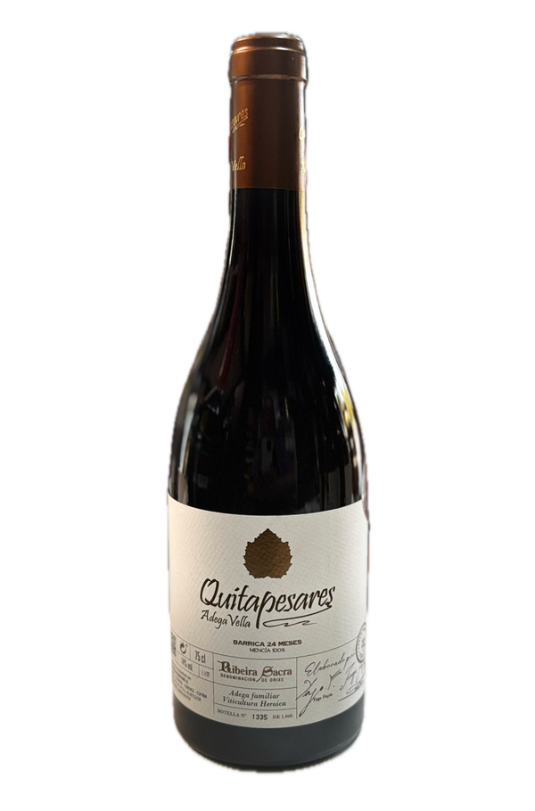 Vino Tinto Quitapesares Barrica Mencia 750ml (Adega Vella) - Ribeira Sacra