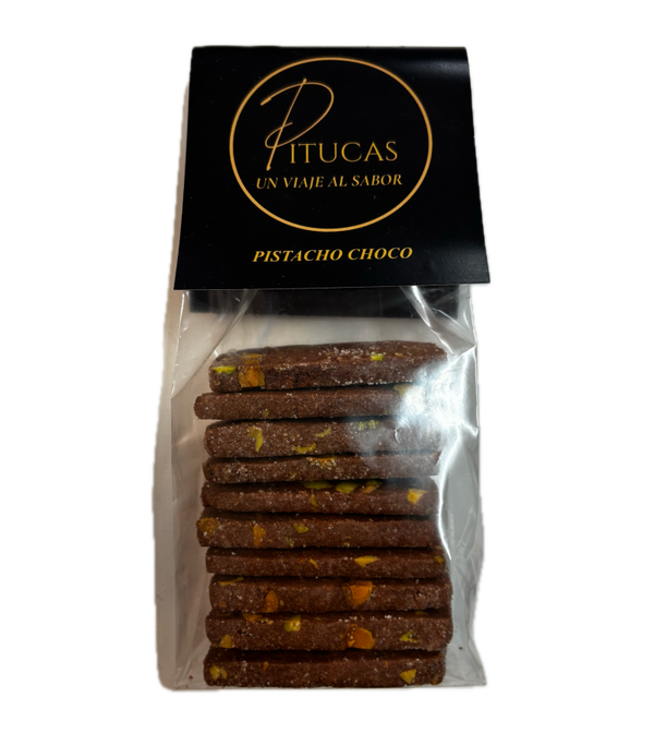 Pitucas Pistacho Choco 200grs (Burgano Delicatessem)