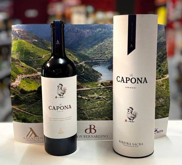 Vino Tinto La Capona Barrica Mencía 750ml (Don Bernardino) - Ribeira Sacra