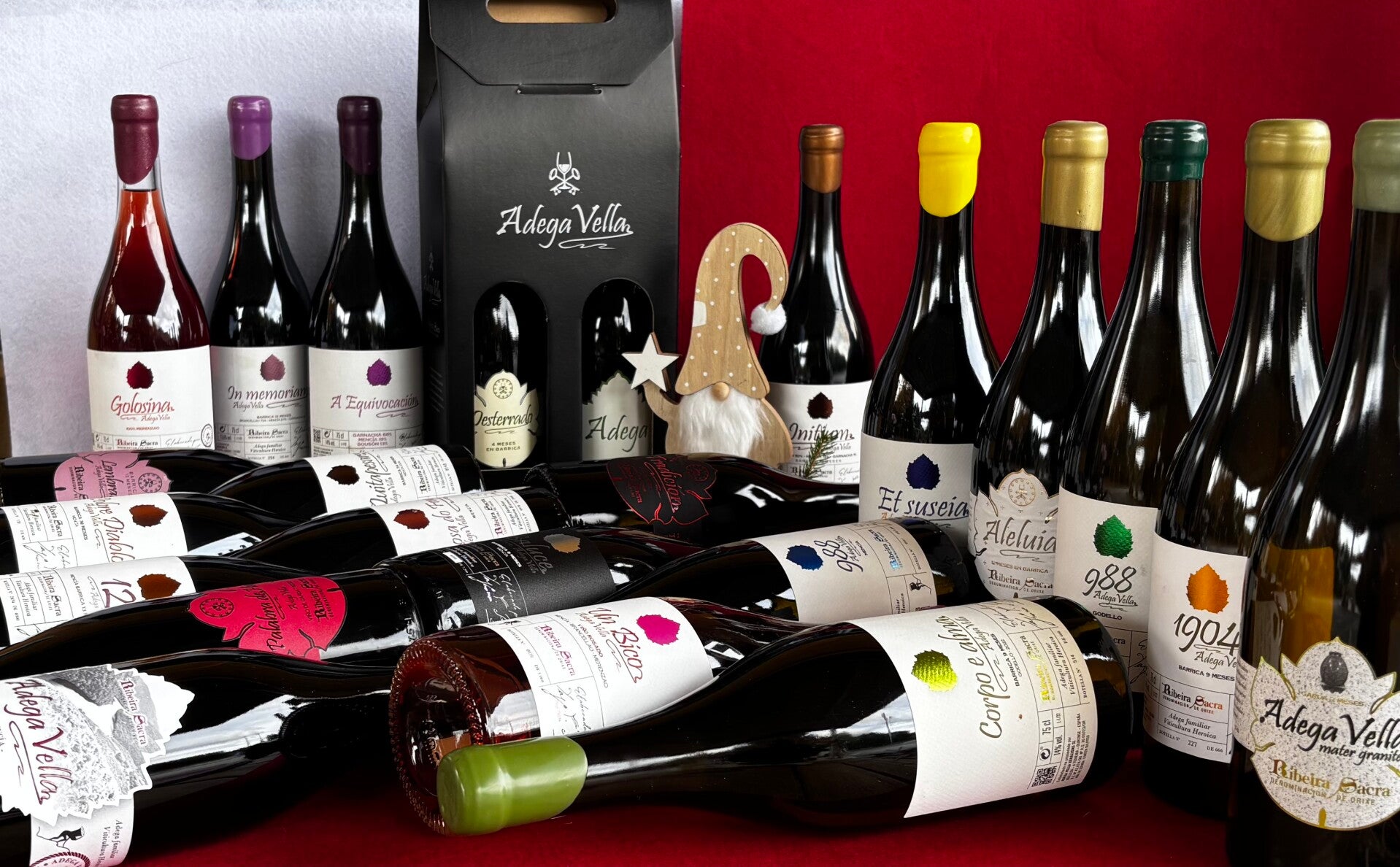 Vino Adega Vella - Estuche de 2 botellas (Adega Vella) - Ribeira Sacra