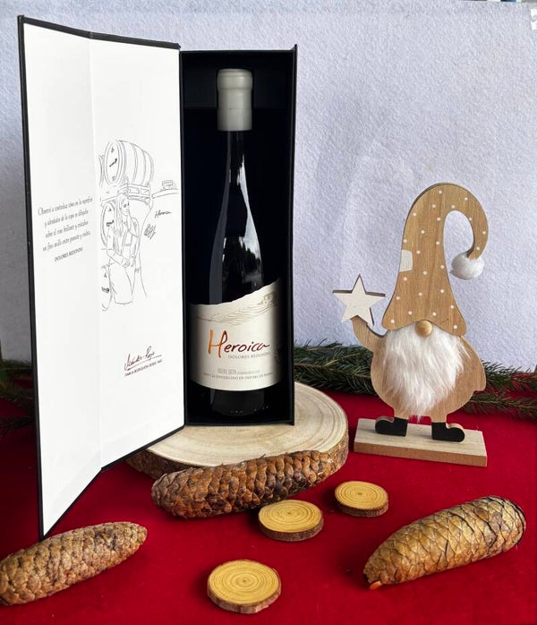 Vino Tinto Heroica Guarda Anfora Mencia 750ml (Via Romana (Mendez Rojo - ViniGalicia Familia Bodeguera) - Ribeira Sacra
