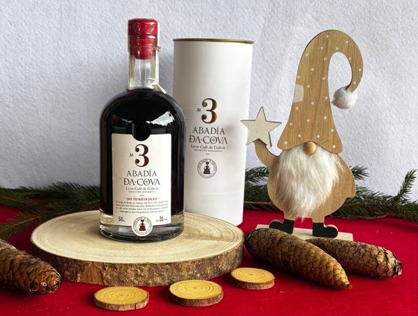 Licor de Café Abadia da Cova Mencia nº 3 500ml con estuche 31º (Adegas Moure) - Ribeira Sacra