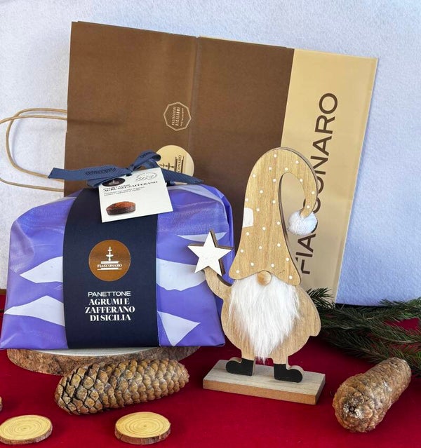 Panettone Fiasconaro Agrumi Ezaferano 1kg .