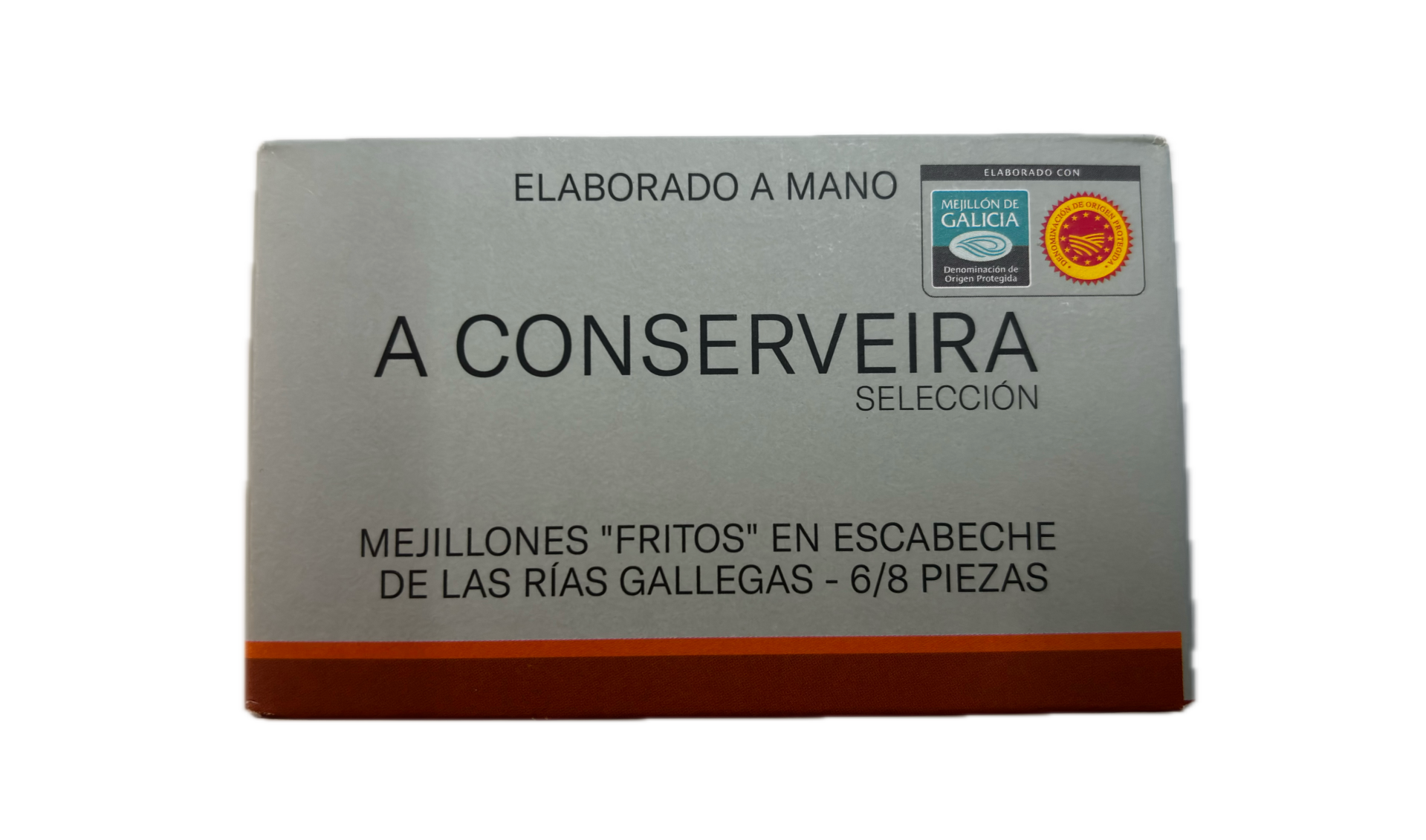 Mejillones "fritos" A Conserveira Seleccion en Escabeche de las Rías Gallegas 6/8 piezas 120grs (A Conserveira)