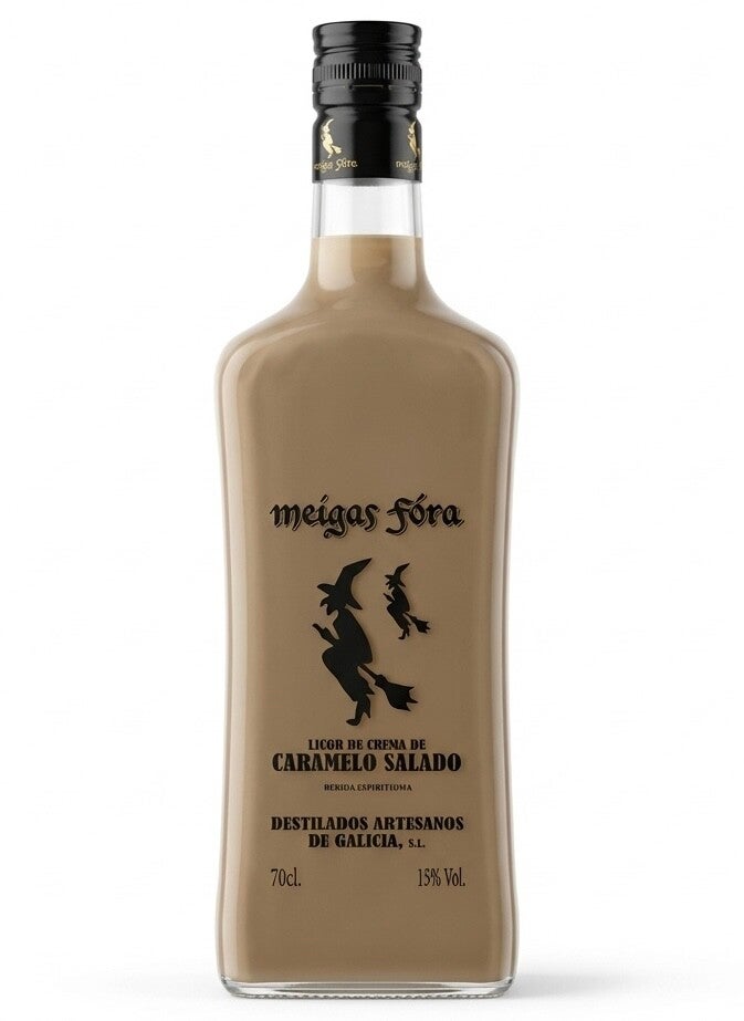 Crema de Caramelo Salado Meigas Fora 700ml 15º (Destilados Artesanos de Galicia)