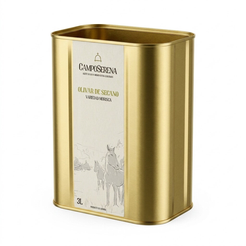 Aceite de Oliva Virgen Extra Ecológico Camposerena Morisca 3.000ml - Badajoz