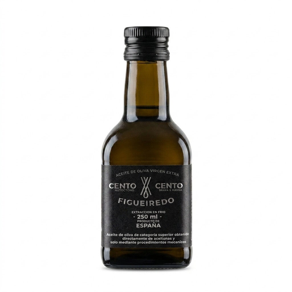 Aceite de Oliva Virgen Extra Cento x Cento Figueiredo Mansa e Brava 250ml