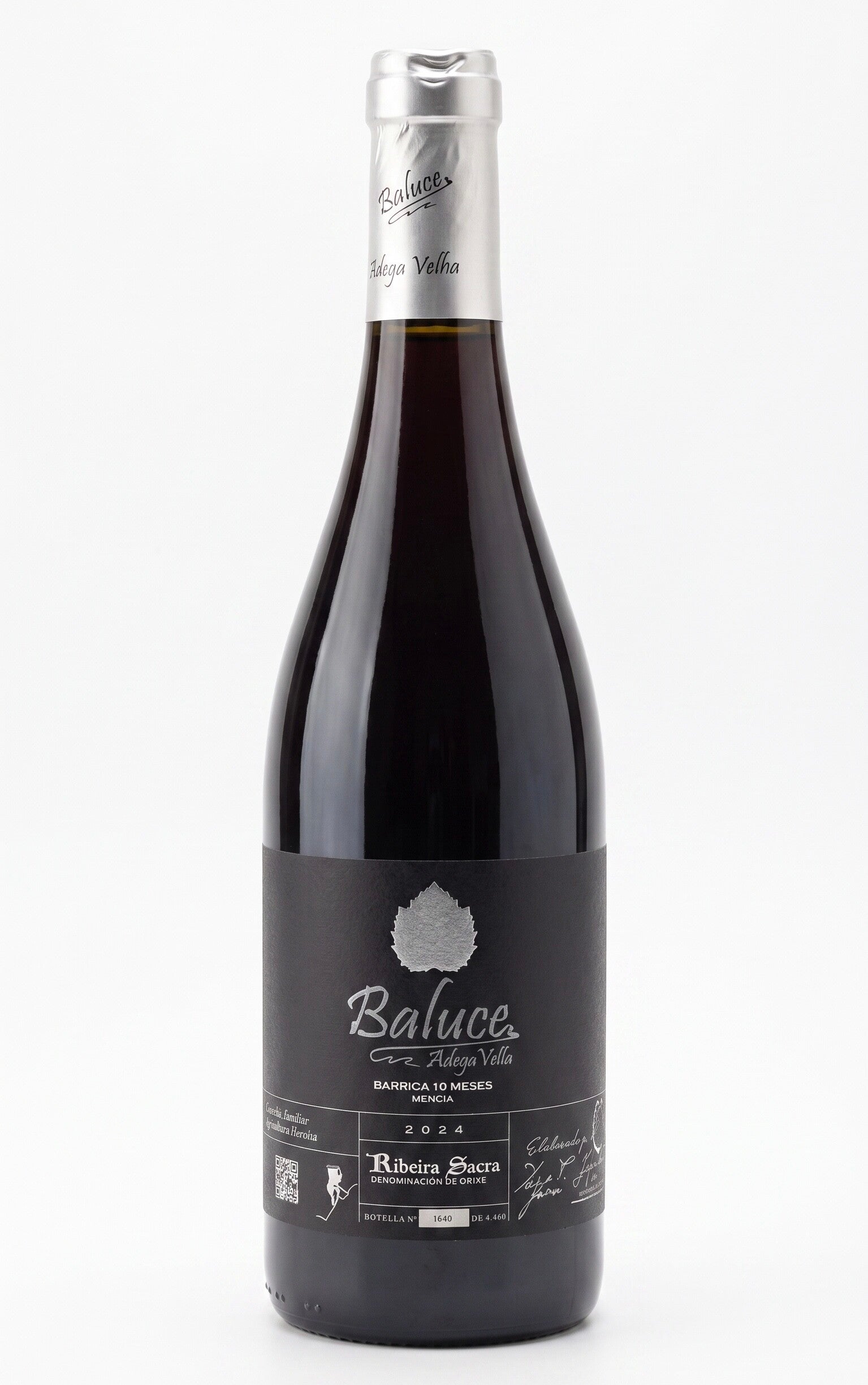 Vino Tinto Baluce Barrica Mencía 750ml (Adega Vella) - Ribeira Sacra