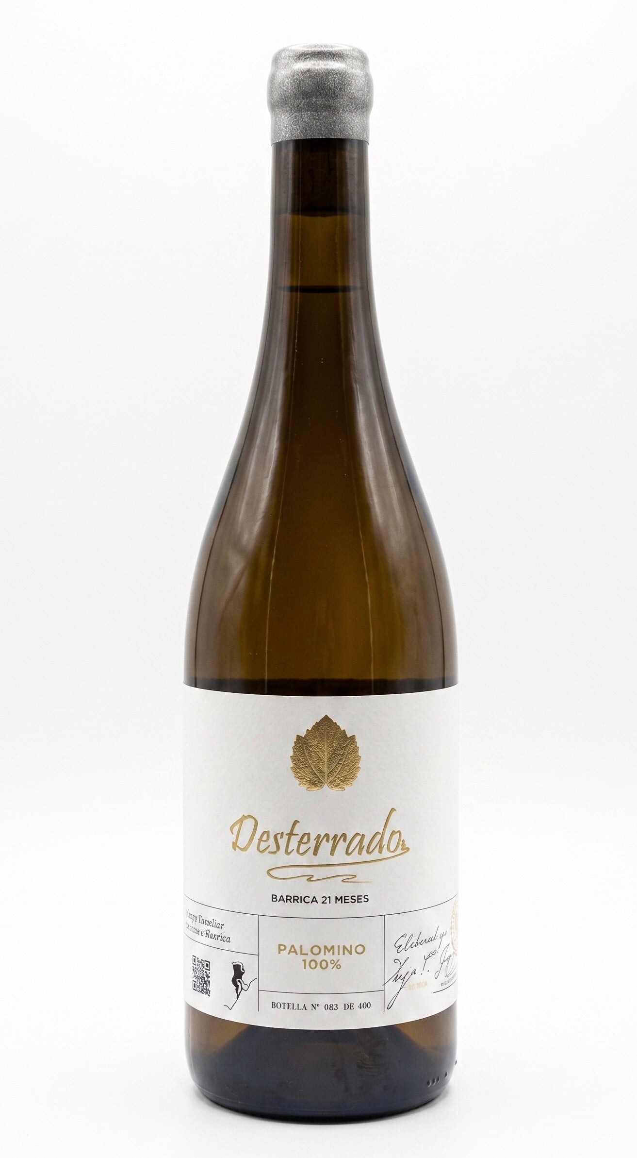 Vino Blanco Desterrado Barrica Palomino 750ml (Adega Vella) - Ribeira Sacra