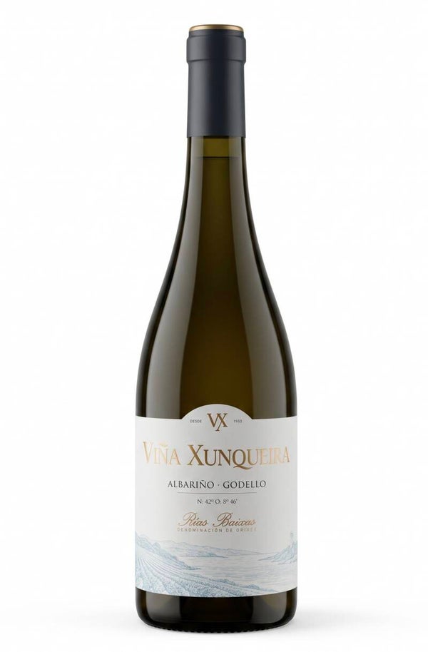Vino Blanco Viña Xunqueira Albariño - Godello 750ml (Adega Tollodouro - Grupo HGA Bodegas) - Rías Baixas