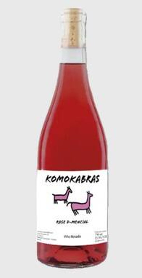 Vino Rosado Komokabras Rose Dmencial Mencia 750ml (Adega Entre os Rios) - Desamparado - Barbanza e Iria