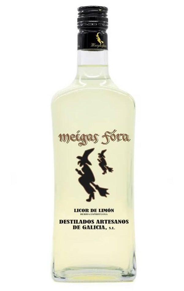 Licor de Limon Meigas Fora 700ml 20º (Destilados Artesanos de Galicia)