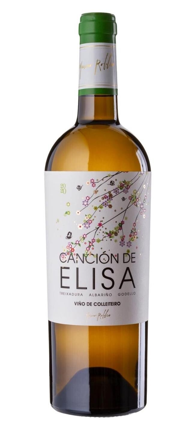 Vino Blanco Canción de Elisa Treixadura - Albariño - Godello 750 ml (Adega Dona Elisa) - Ribeiro