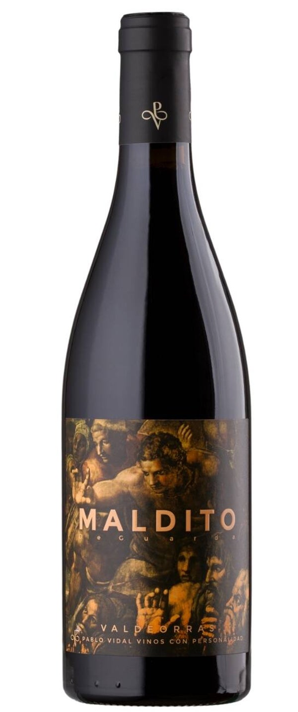 Vino Tinto Maldito Guarda Mencía - Garnacha - Sousón - Brancellao - Caíño 750ml (Pablo Vidal Vinos con Personalidad) - Valdeorras