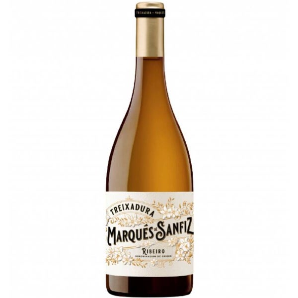 Vino Blanco Marques de Sanfiz Treixadura - Godello - Albariño 750ml (Mendez Rojo - ViniGalicia Familia Bodeguera) - Ribeiro