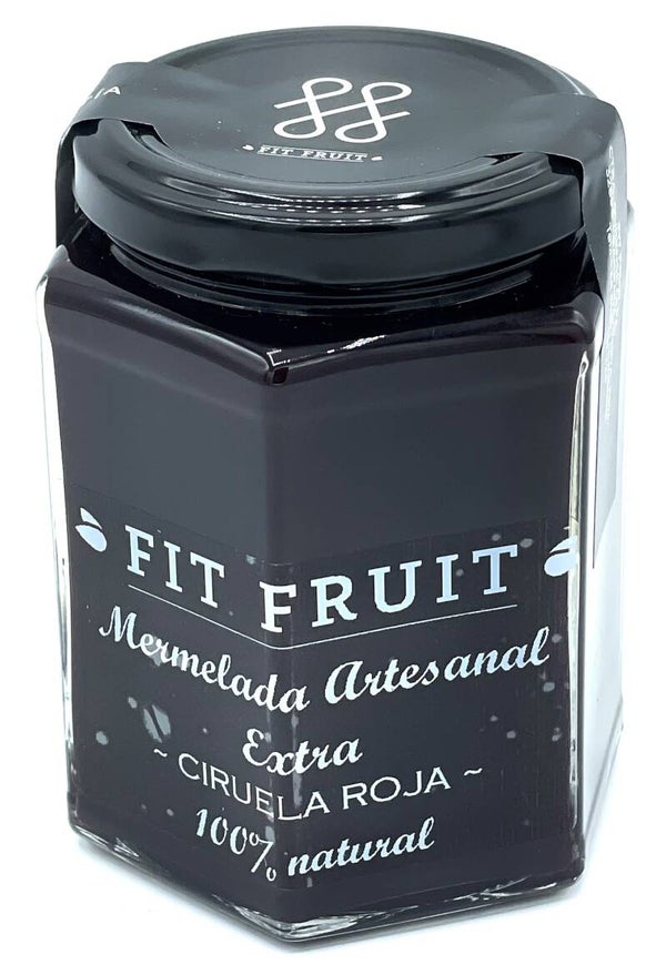 Mermelada Artesanal Extra Fit Fruit Ciruela Roja 345grs (Fit Fruit)