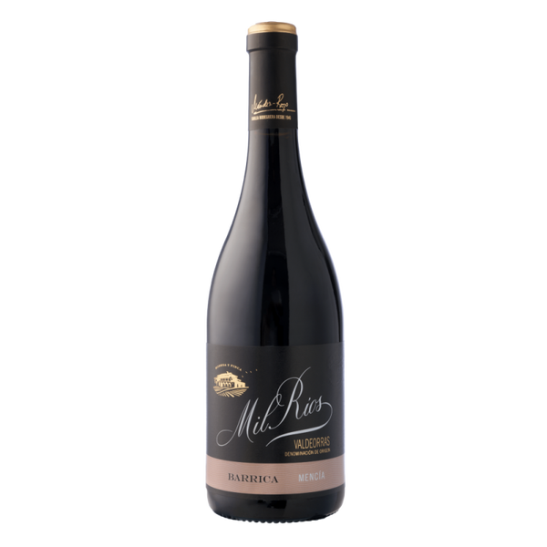 Vino Tinto Mil Rios Barrica Mencia 750ml (Terriña (Mendez Rojo - ViniGalicia Familia Bodeguera)) - Valdeorras