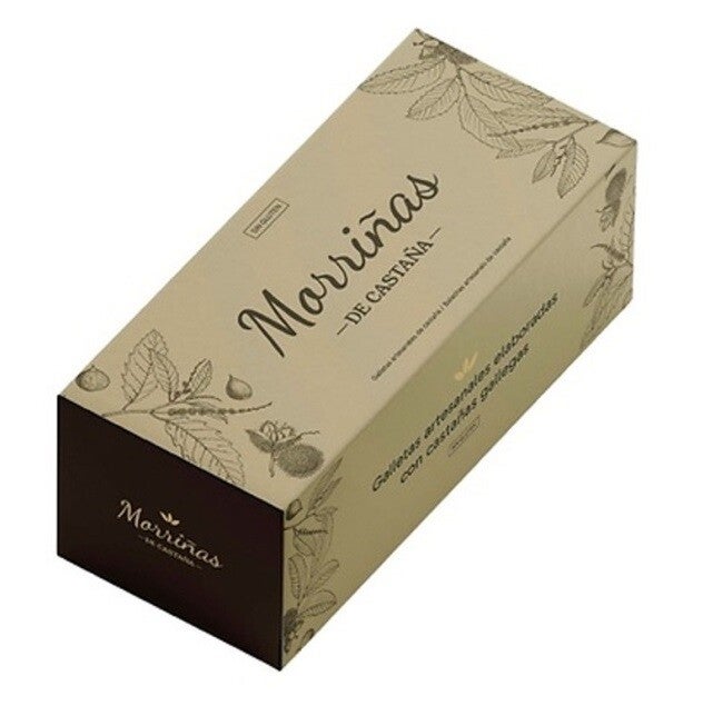Galletas de Castaña "Morriñas" caja 160grs (Delicias do Souto)