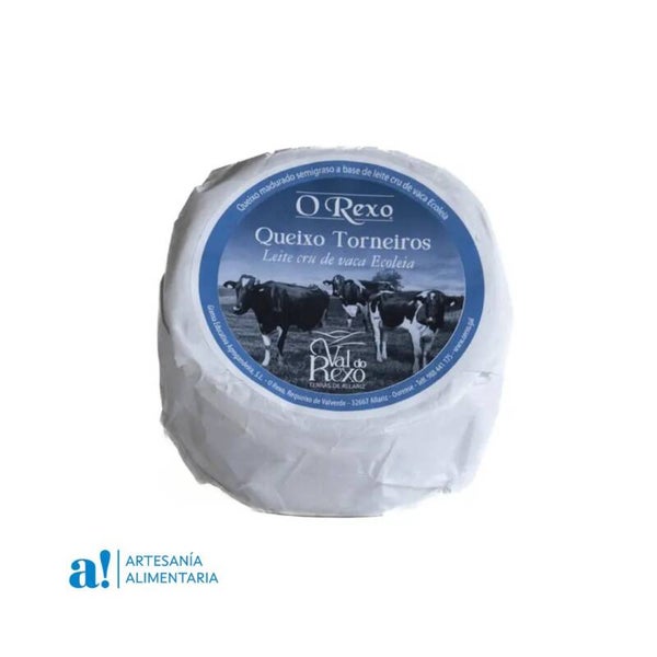 Queso de Vaca Ecológico Torneiros 450grs (O Rexo)