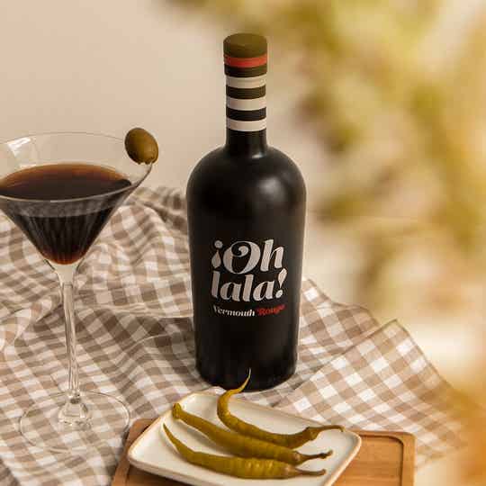 Vermut Rojo Oh Lala Barrica 750ml (Vegamar) - Valencia