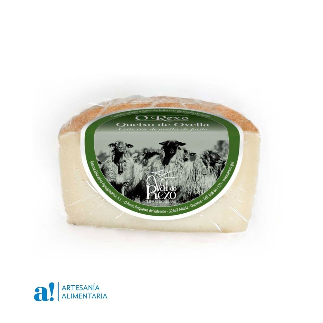 Queso de Oveja O Rexo 450grs (1/2 pieza) - O Rexo