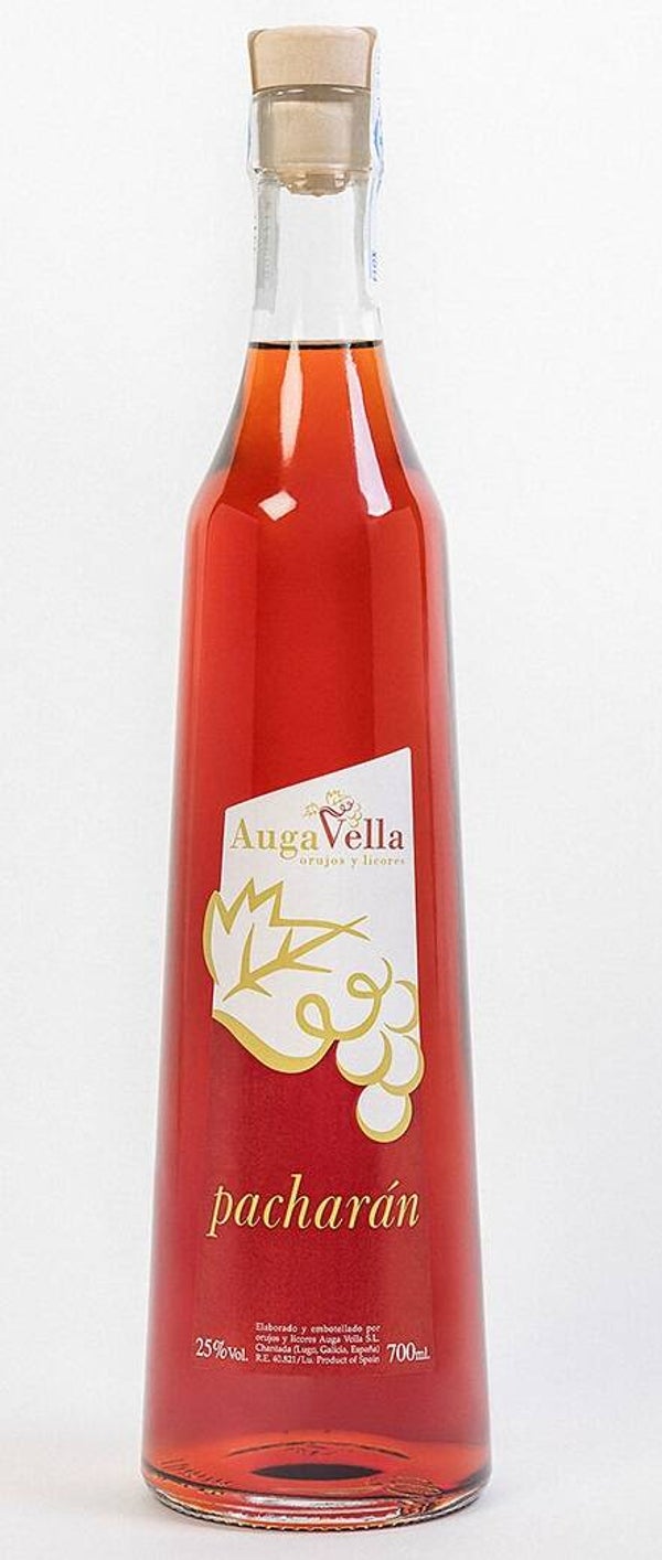 Pacharan Auga Vella 750ml 15º (Auga Vella Licores y Aguardientes)