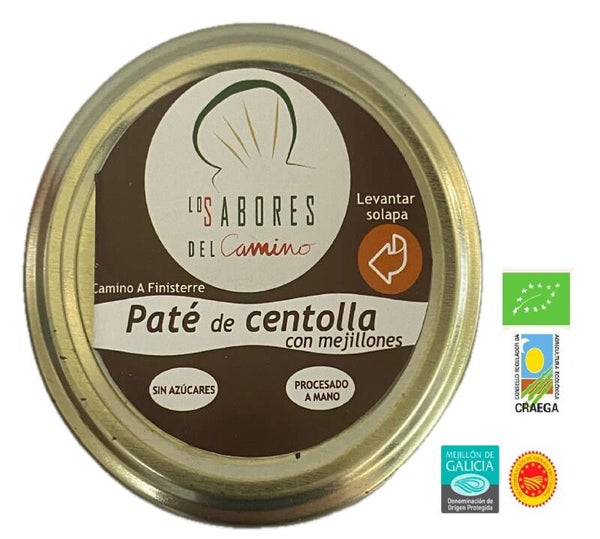 Pate de Centolla con Mejillones Los Sabores del Camino BIO 102grs (Los Sabores del Camino)