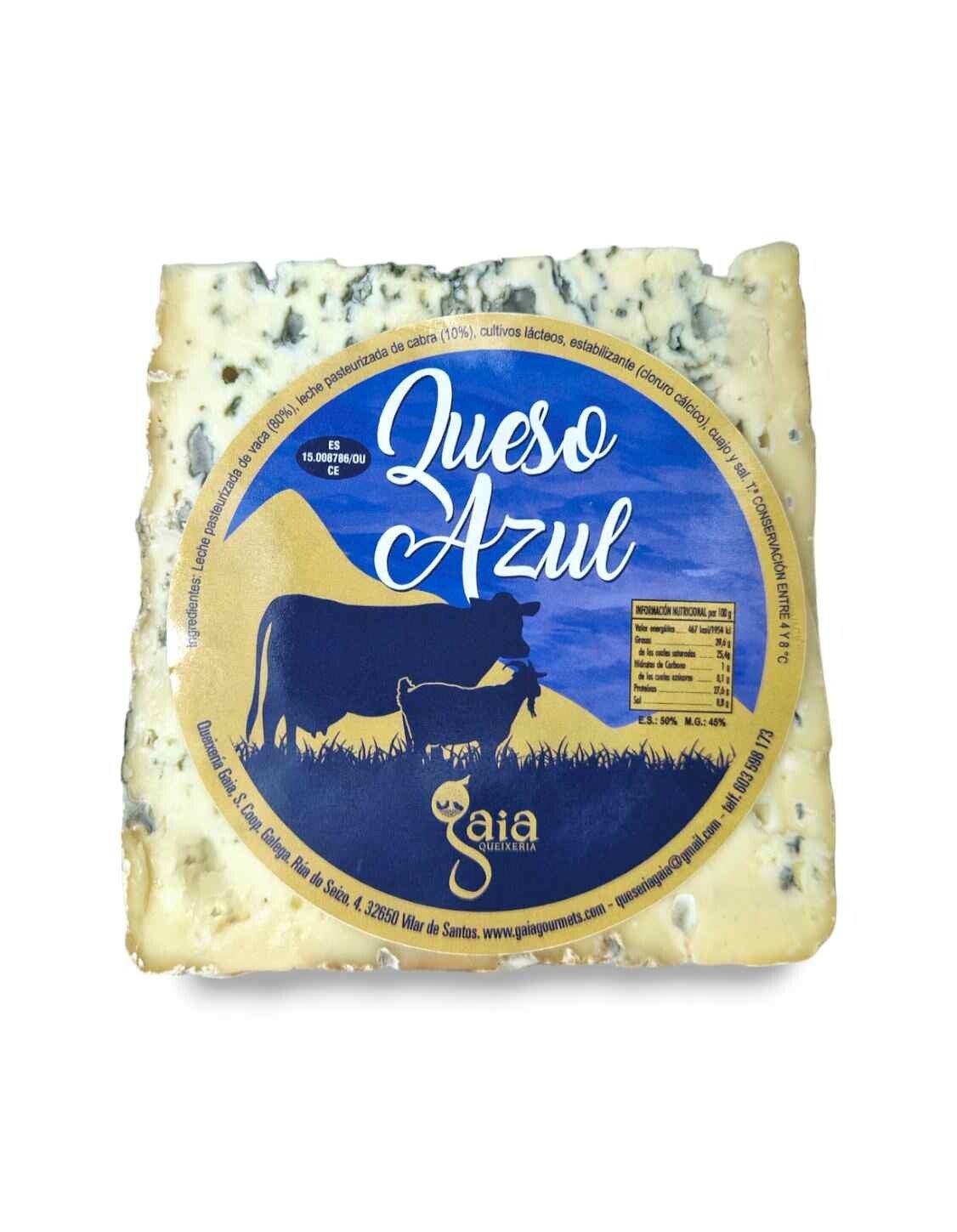 Queso de Vaca y Cabra Gaia Azul 360grs Aprox