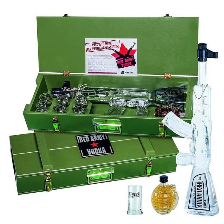 Red Army AK 47 Kalashnikov Vodka 40º 120ml (Red Army) - Polonia