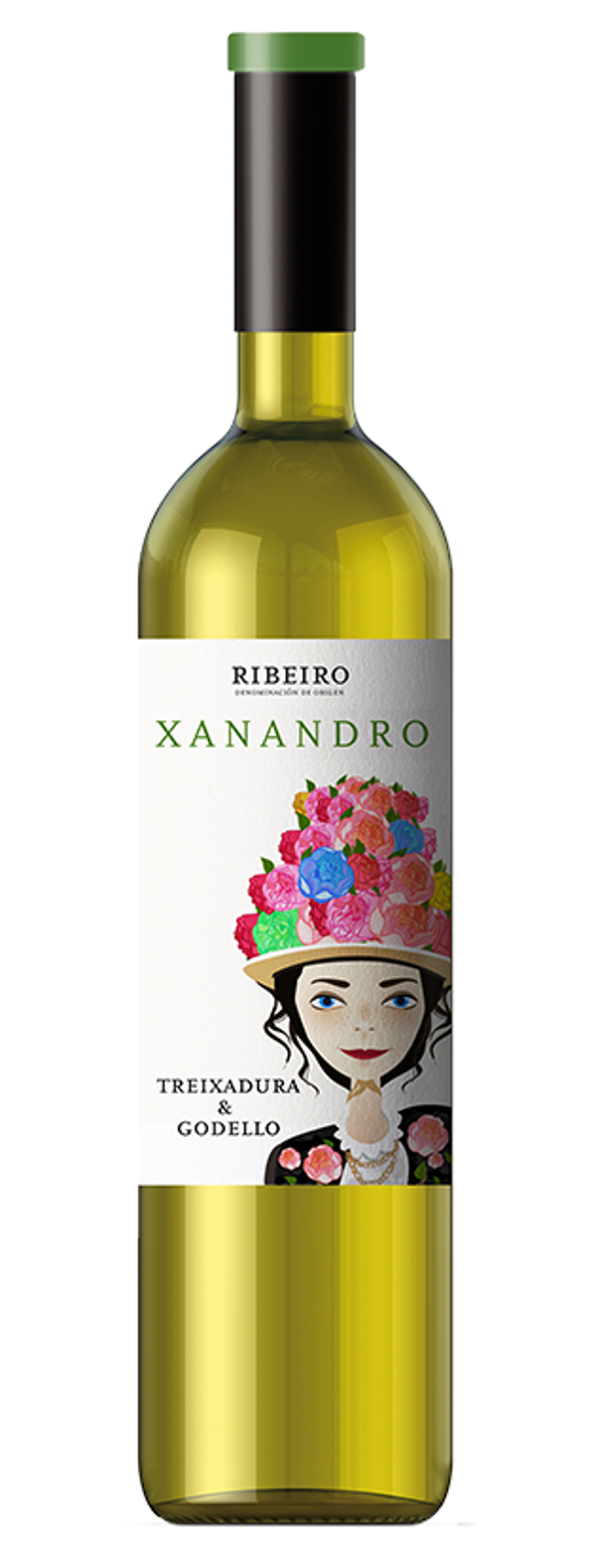 Vino Blanco Xanandro Treixadura Godello 750ml (Bodegas Alanís/Bodegas Gallegas) - Ribeiro