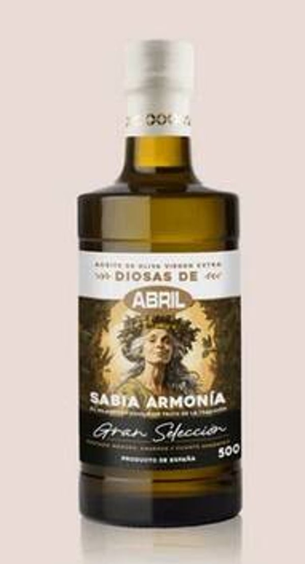 Aceite de Oliva Virgen Extra Gran Selección Diosas de Abril "Sabía Armonía" Arbequina - Hojiblanca - Picual 500ml