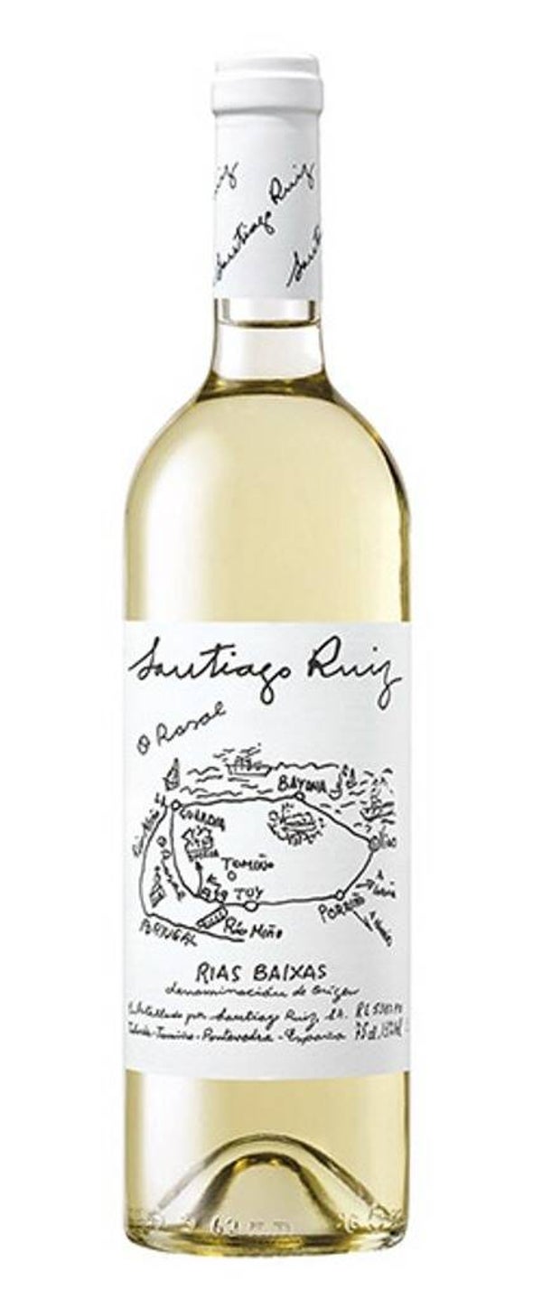 Vino Blanco Santiago Ruíz Albariño - Loureira - Godello - Treixadura - Caíño Blanco 750ml (Santiago Ruiz) - Rías Baixas