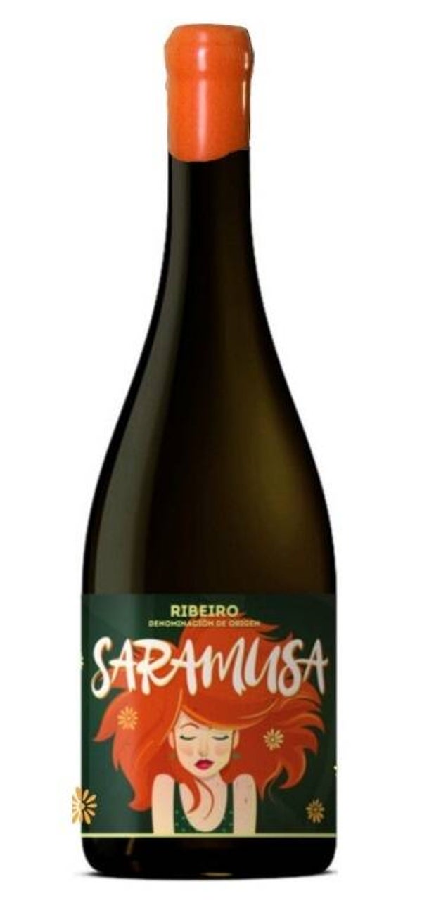Vino Blanco Saramusa Treixadura 750ml (Pateiro) - Ribeiro