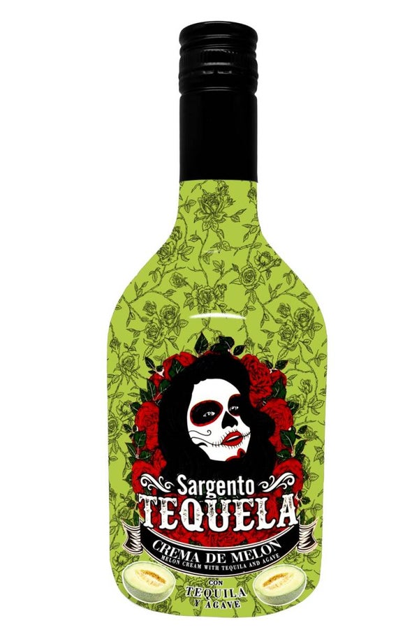 Crema Melón con Tequila y Agave Sargento Tequelo 700ml 15º (Industrias Espadafor) - Granada