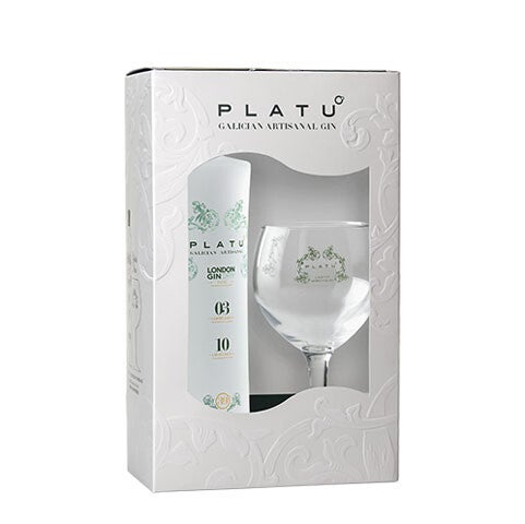 Ginebra Platu 700ml 39º + Copa