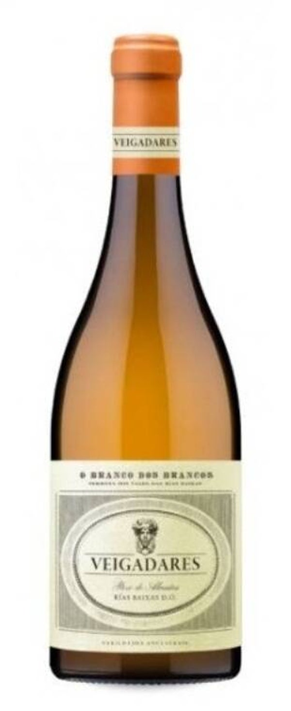 Vino Blanco Veigadares Barrica Albariño - Loureira - Treixadura - Caiño Blanco 750ml (Viñas e Adegas Galegas) - Rías Baixas