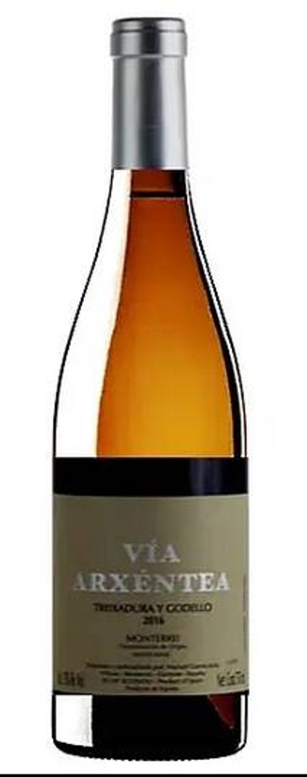 Vino Blanco Via Arxentea Barrica Godello - Treixadura 750ml (Bodega Via Arxentea) - Monterrei