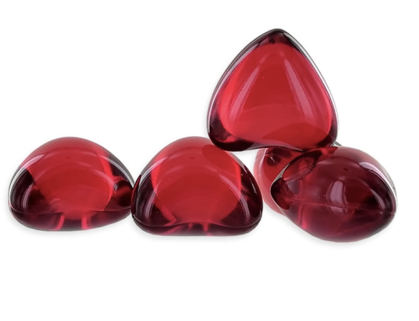 Perle de bain cœur parfum fraise