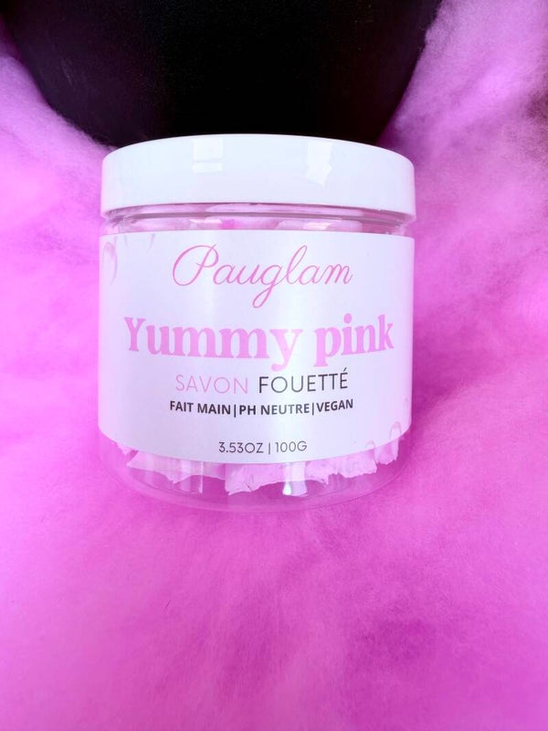 Savon fouetté - Yummy Pink