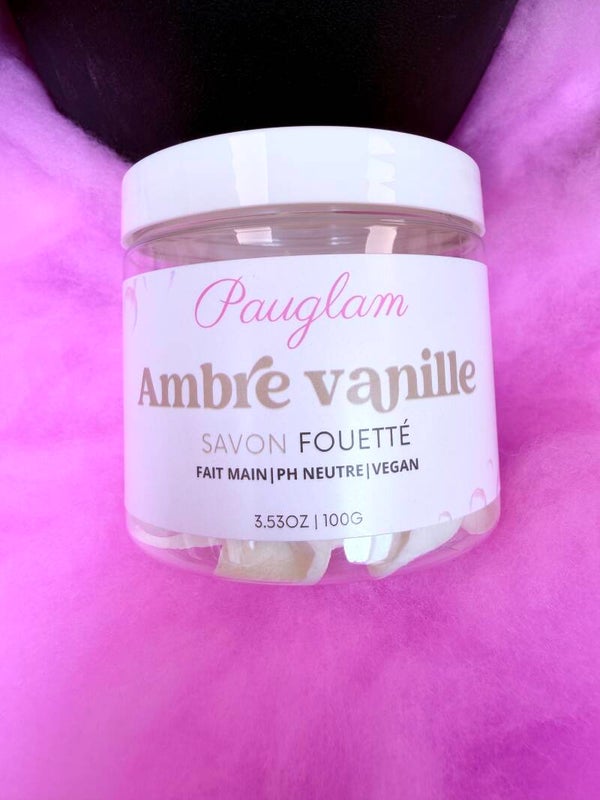 Savon fouetté - Ambre Vanille