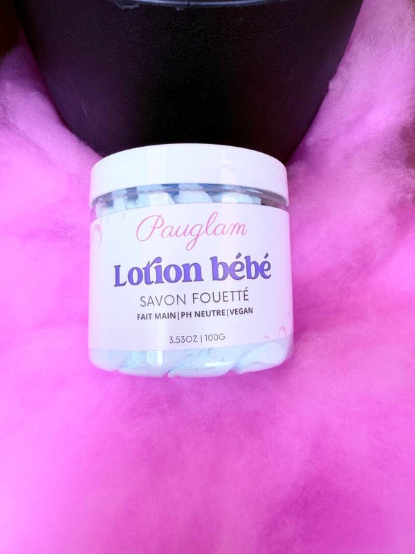 Savon fouetté - Lotion bébé