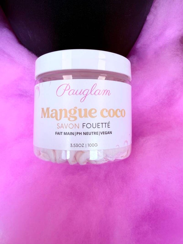 Savon fouetté - Mangue coco