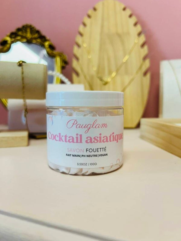 Savon fouetté - Cocktail asiatique