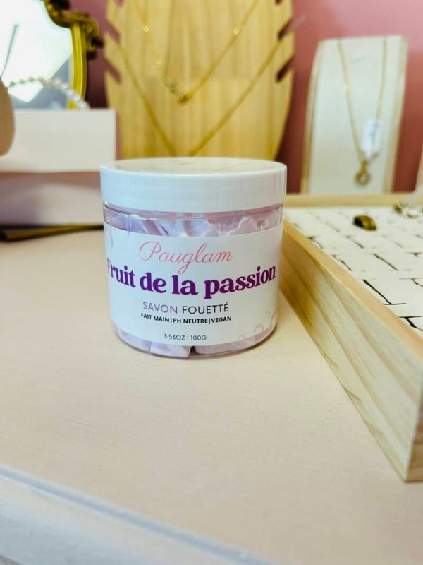 Savon Fouetté : Fruit de la passion